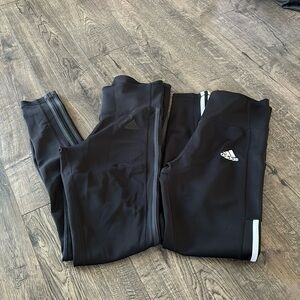 Bundle of 2 pairs Adidas leggings size small